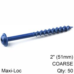 KREG Blue Kote Pocket Hole Screws 51mm 2.00